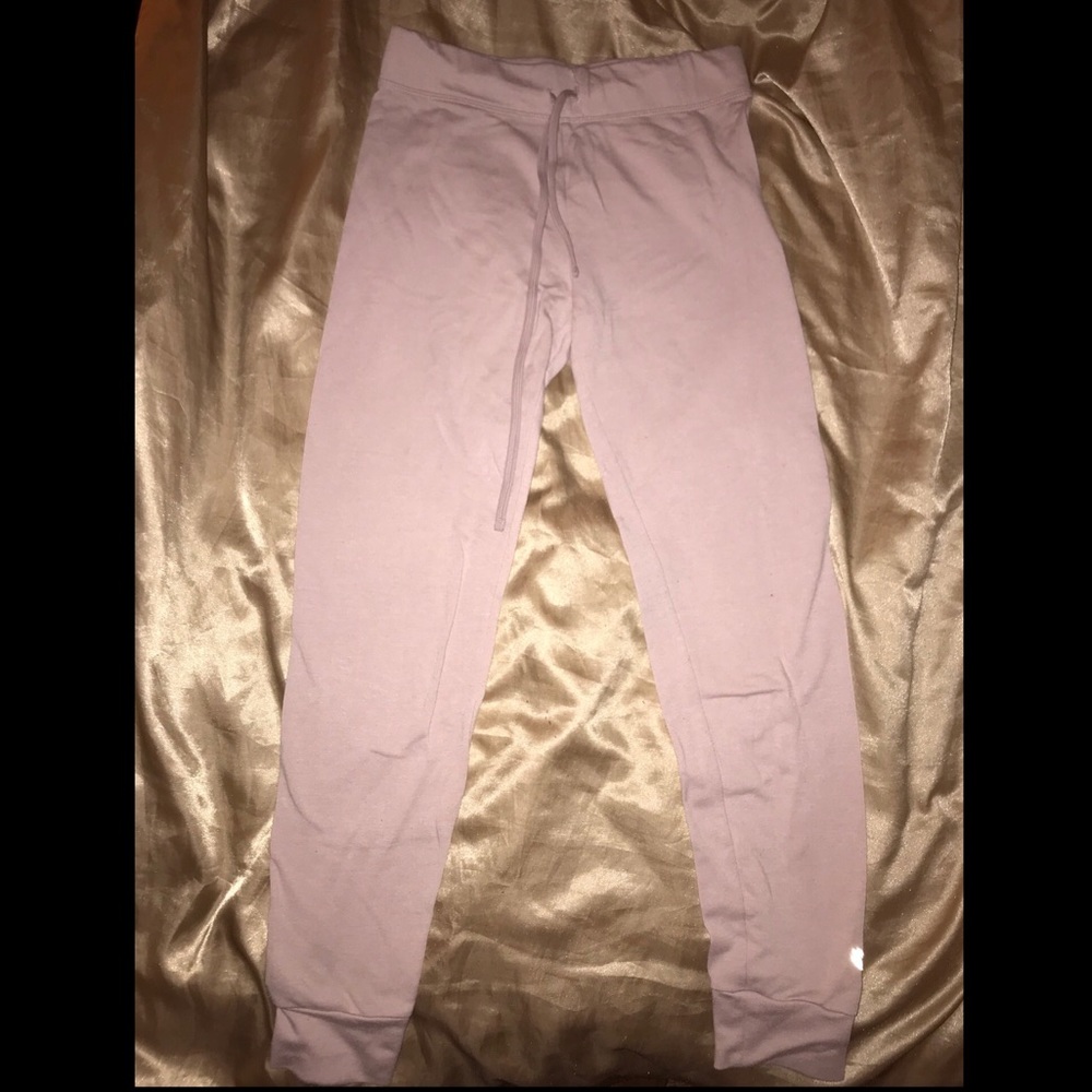 Light pink forever 21 sweat pants